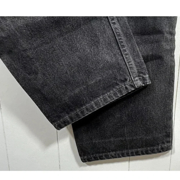 Vtg Levis 550 Black Charcoal Relaxed Fit 40 x 30 Made In USA - Picture 7 of 9